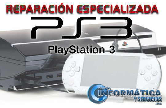 Reparación especializada de PlayStation 3